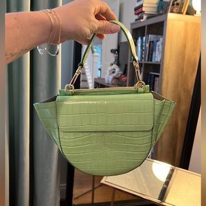 Lime Green Wandler Hortensia Handbag